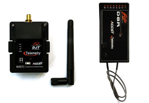 FrSky DJ 2.4Ghz Combo Pack for JR w/ Module & RX - Click Image to Close